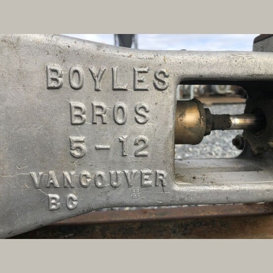 10 HP Boyles #BB-5-12, Simplex Piston Pump with Gas Motor - Image 3