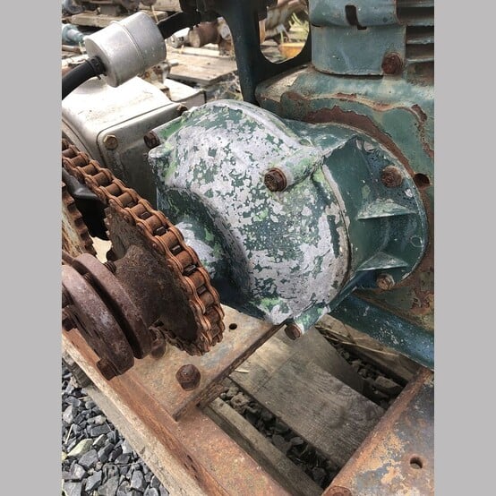 10 HP Boyles #BB-5-12, Simplex Piston Pump with Gas Motor - Image 7