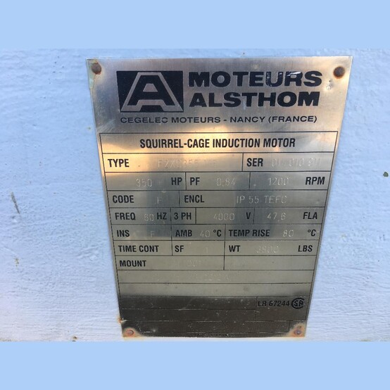 301 GPM, 3365 PSI, 600 HP Gardner Denver AJAX #Q600, Quintuplex Plunger Pump Skid, 1991 - Image 5