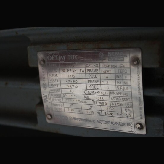 312 LPM, 500 Bar, 100 HP Linde #HPV105-02R, Piston Pump Package with HPR135 Pump - Image 6