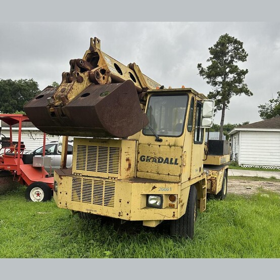 Gradall G3WD 4x2, Wheel Excavator, 5-Way Slide-A-Boom, 2,713 hours, 76,473 miles - Image 2