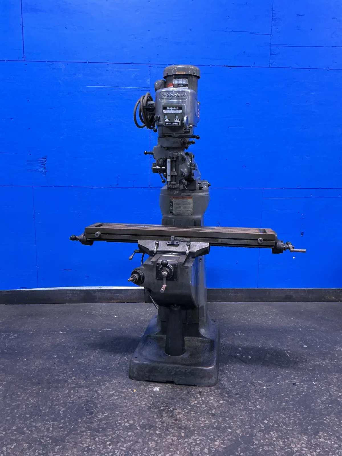 Bridgeport, Vertical Mill, 9" x 48" table, 2 HP, 1996 - Image 1