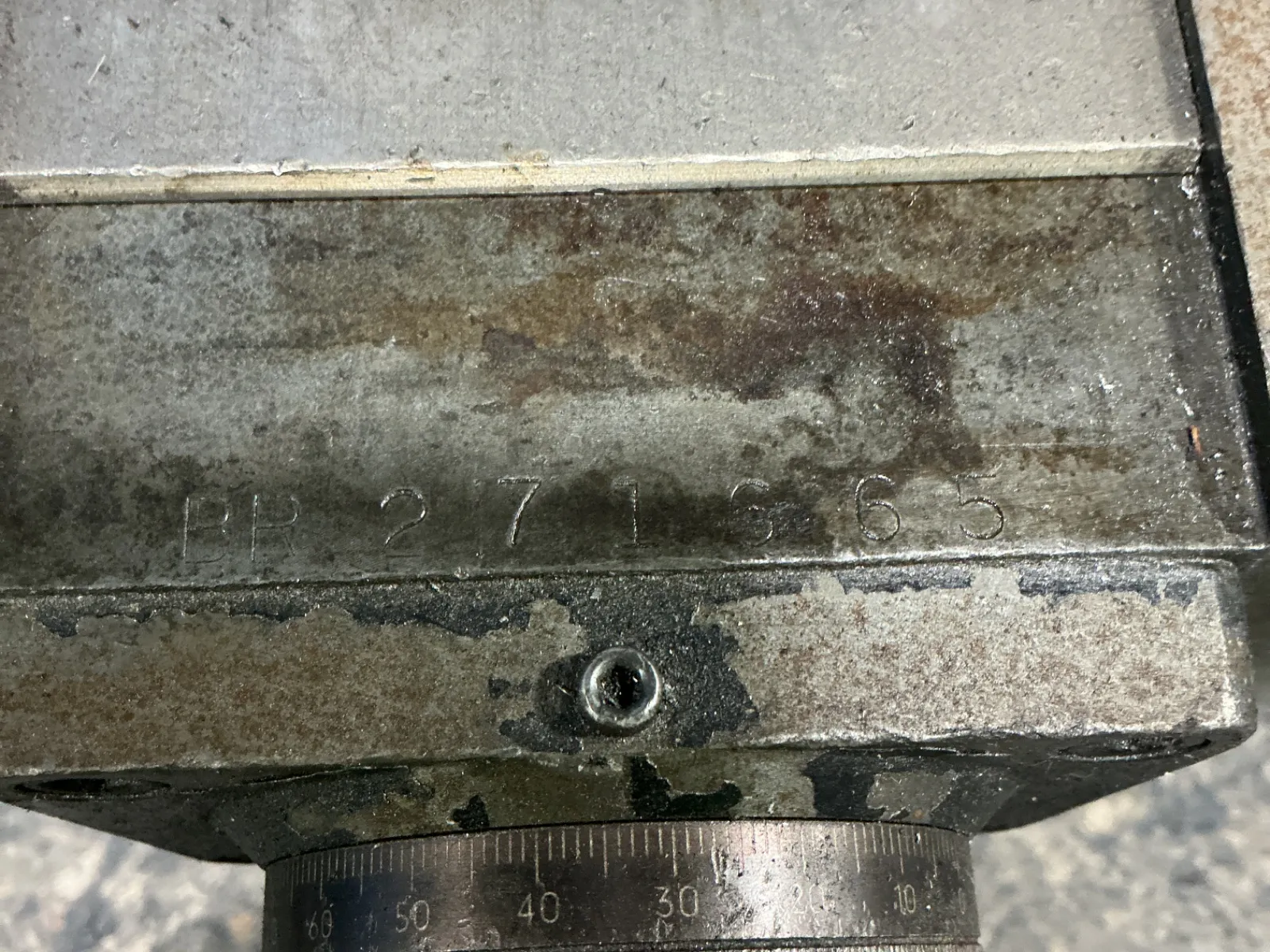 Bridgeport, Vertical Mill, 9" x 48" table, 2 HP, 1996 - Image 7