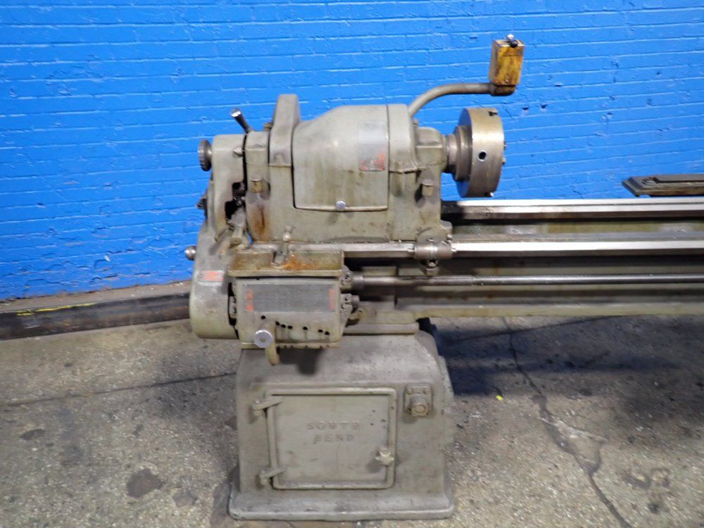 16" x 76" South Bend, engine lathe, 9" 3-jaw chuck, 1.5" bore - Image 2
