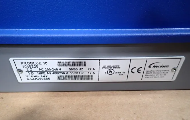 Nordson #ProBlue-30, Hot Melt Adhesive Melter, unused (2 available) - Image 6