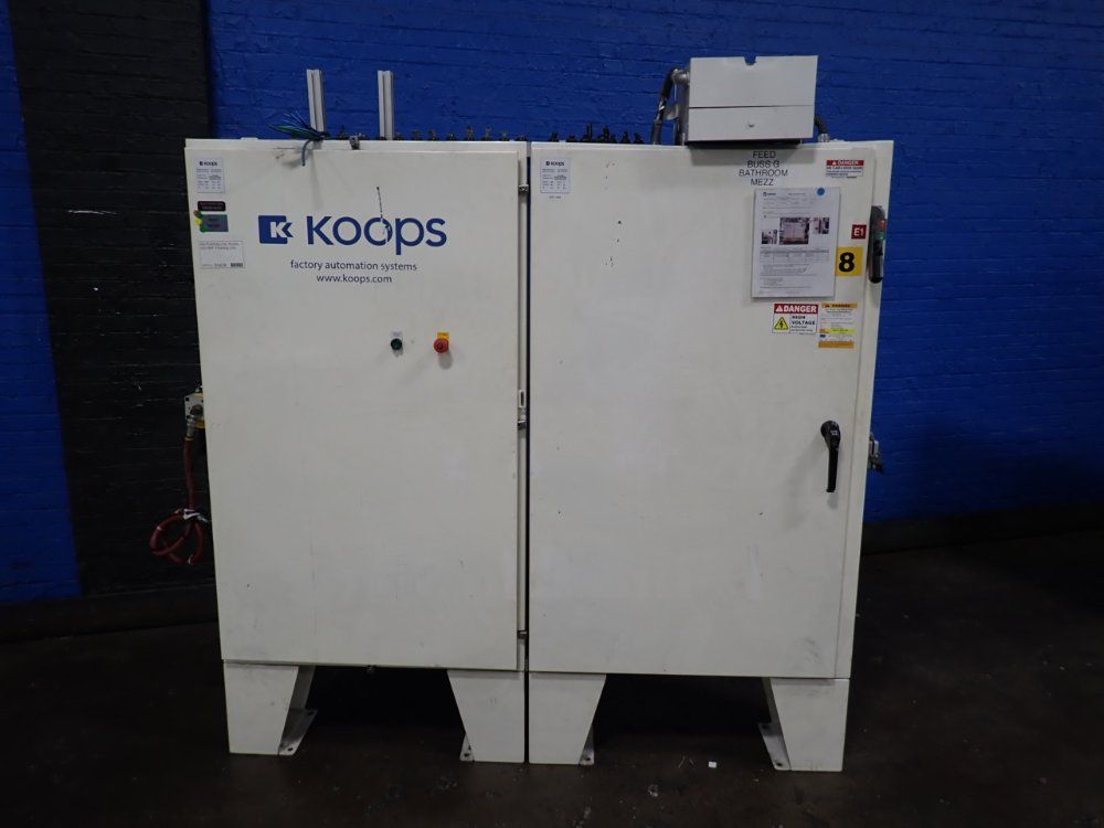 Koops, Control Cabinet, 480 Volts, 14 FLA, 80 psi (2 available) - Image 2