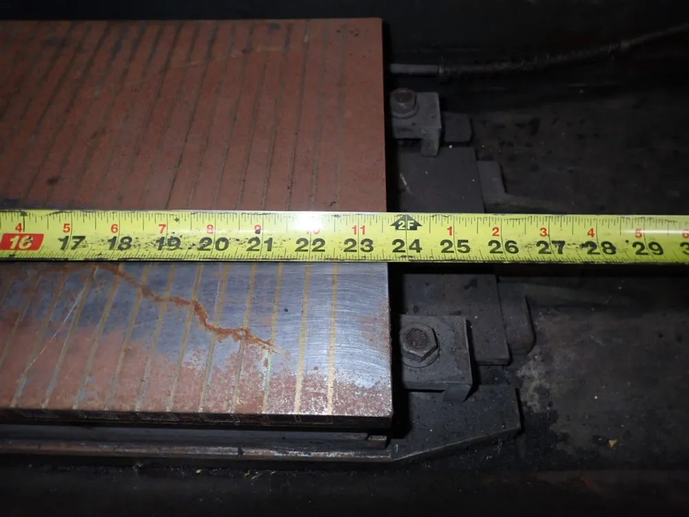 12" x 23" Okamoto #ACCUGAR-124N, surface grinder, Kanet magnetic chuck - Image 4