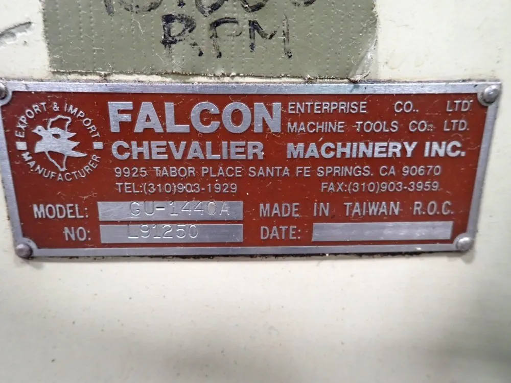 Falcon Chevalier #GU-1440A, cylindrical grinder, digital display - Image 7