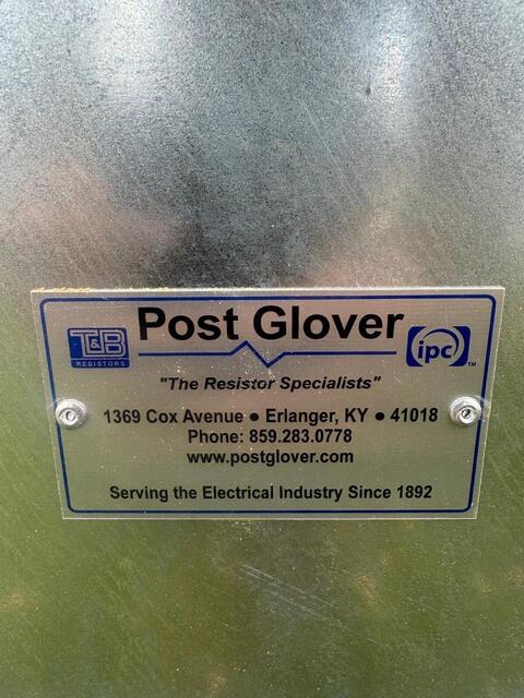 Post Glover #DB5D98-31K0-14500AA0, Dynamic Braking Resistor, 5.9 ohms, 31,000 watts - Image 4