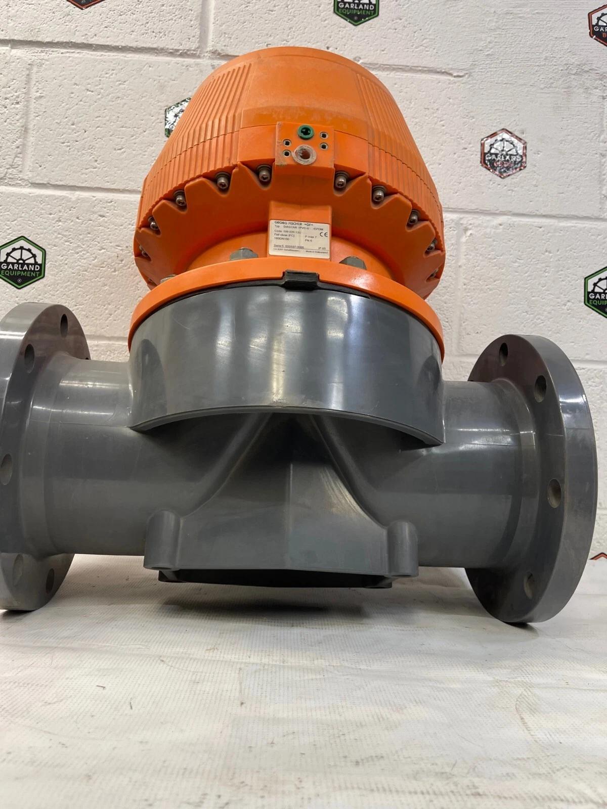 6" George Fischer, PVC Diaphragm Valve, pneumatic actuator - Image 6