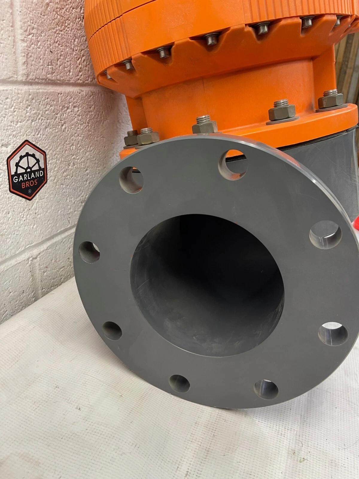 6" George Fischer, PVC Diaphragm Valve, pneumatic actuator - Image 8