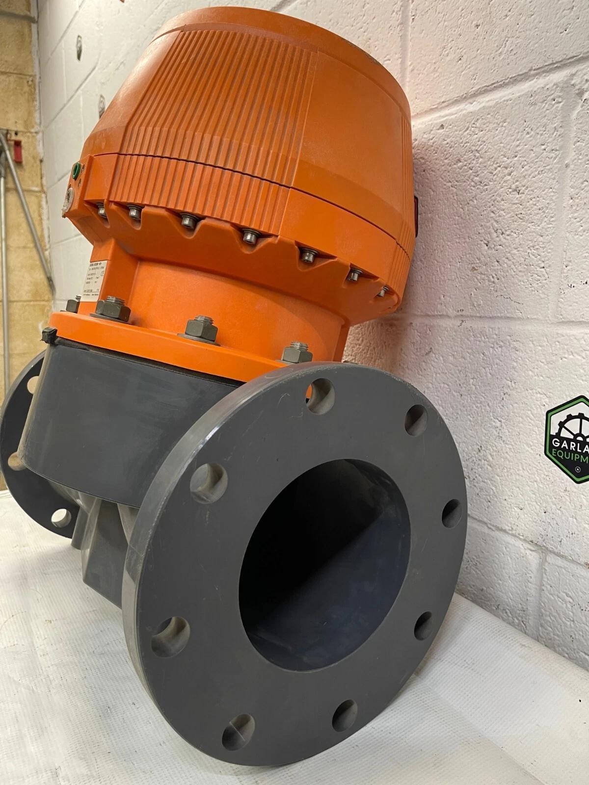 6" George Fischer, PVC Diaphragm Valve, pneumatic actuator - Image 9