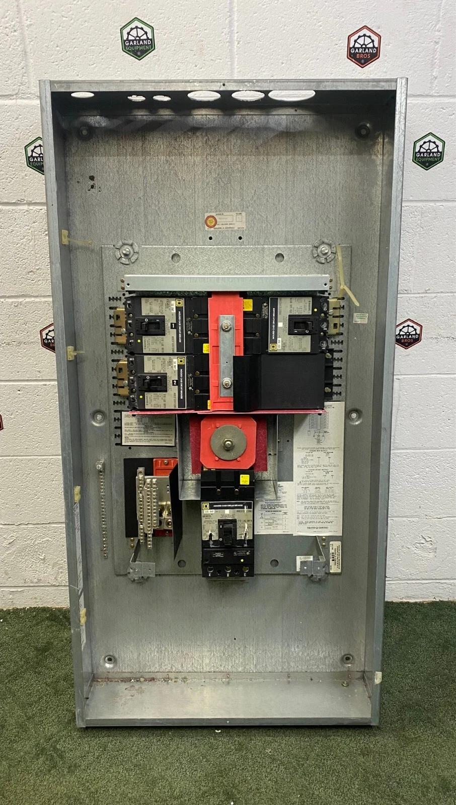 225 Amp. Square D, HCN0952-2MN, I-Line Panelboard/Power Distribution Panel, (2) 50 amp breakers, (1) 100 amp - Image 4