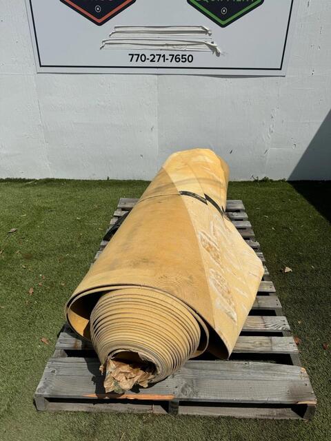 80" wide x 82' long Atlanta Belting, Smooth Top Conveyor Belt - Image 1