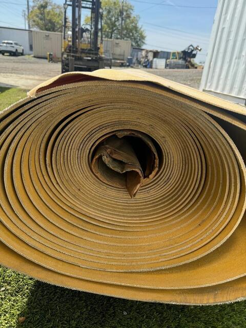 80" wide x 82' long Atlanta Belting, Smooth Top Conveyor Belt - Image 5