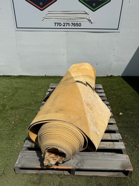 80" wide x 82' long Atlanta Belting, Smooth Top Conveyor Belt - Image 7