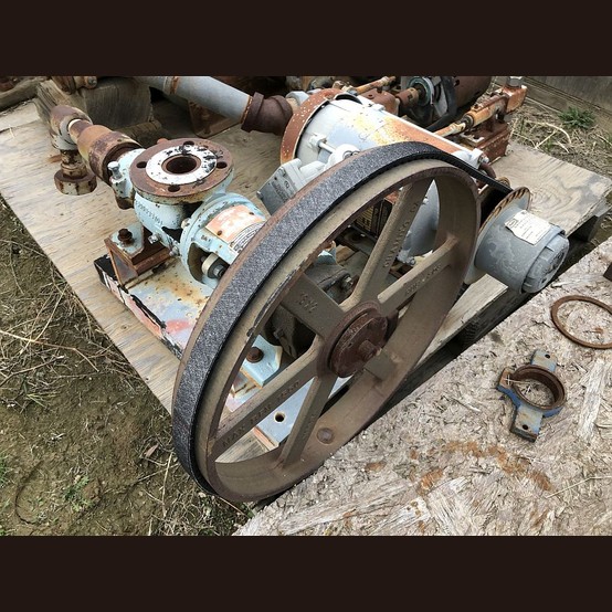 Robins-Myers, Positive Displacement Pump, 1.5" inlet x 1" outlet, 0.5 HP Baldor Electric motor, 1140 RPM - Image 3