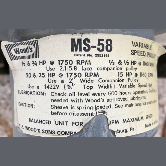 Robins-Myers, Positive Displacement Pump, 1.5" inlet x 1" outlet, 0.5 HP Baldor Electric motor, 1140 RPM - Image 5