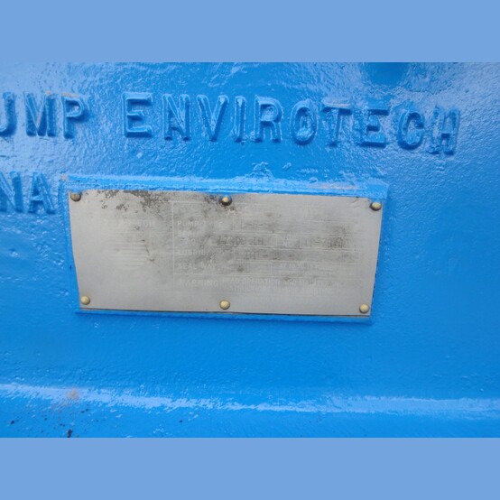 ASH Pump Envirotech #D-6-5, Slurry Pump, 14" suction x 12" discharge, rubber lined, new rubber impeller - Image 4