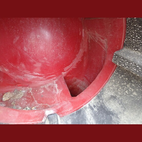 ASH Pump Envirotech #D-6-5, Slurry Pump, 14" suction x 12" discharge, rubber lined, new rubber impeller - Image 9