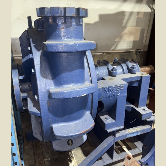Krebs #MM200HH, Centrifugal Slurry Pump, 8" suction x 6" discharge, metal lined - Image 1