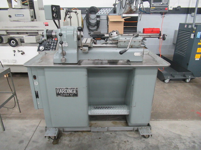 9" Hardinge #DV-59, Speed Lathe, 3500 RPM, 1 HP, 5C Lever Collet Closer - Image 1
