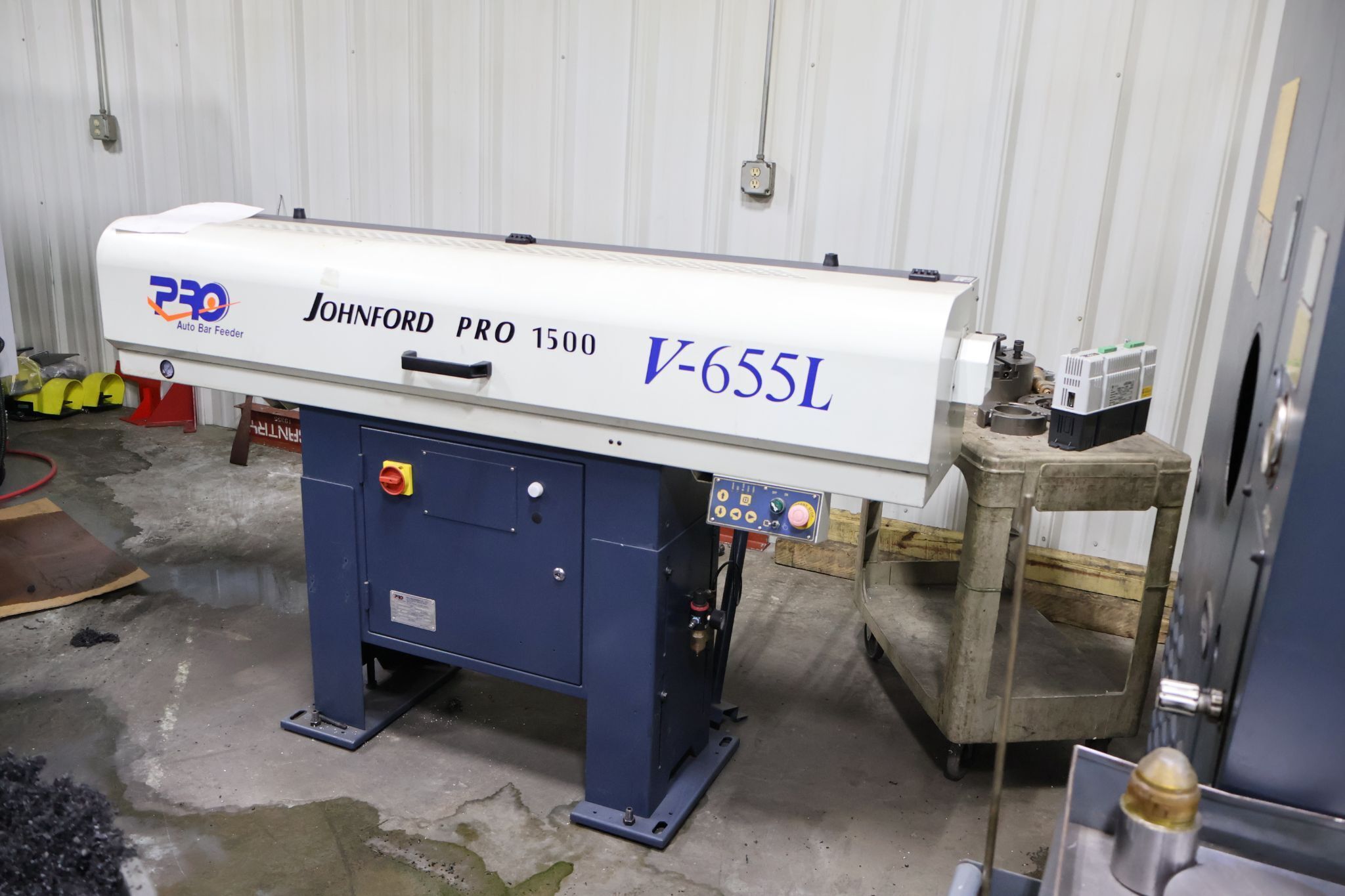 Johnford #SL-650-CS, CNC lathe, 22.8" swing, 17.7" swing over cross slide, 10" chuck, 3" bar capacity, 25 HP - Image 9