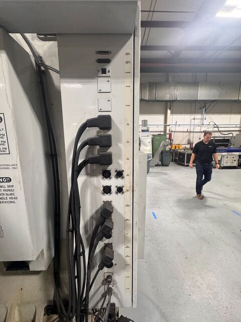 Haas #VF-5, vertical machining center, 3-Axis, 50" X, 26" Y, 25" Z, 20 HP, 7500 RPM, 23" x 52" table, CAT40 - Image 8