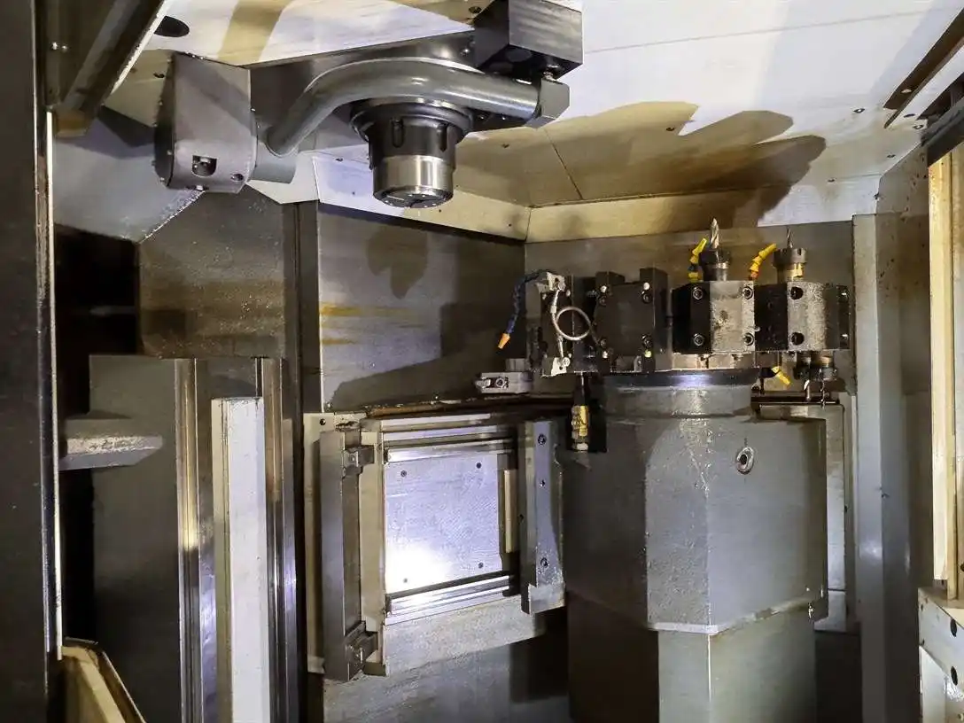 Haas #DS-30Y, CNC turning center, 21" swing, 32.5" centers, 3" bar, 12 station turret, collet chuck, 2020 - Image 3