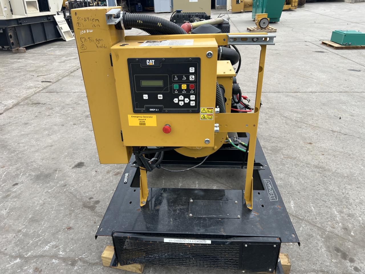 100 KW Caterpillar #LC3014F, Diesel Generator Set, 120/208 Volts, 3362 HP @ 1800 RPM CAT C4.4 Acert engine - Image 3