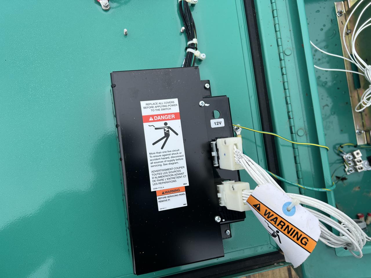 125 Amp. Cummins/Onan #OTECA-1627586, Automatic Transfer Switch, 3-pole, 240 Volts, 1PH/3PH, 2016 - Image 8