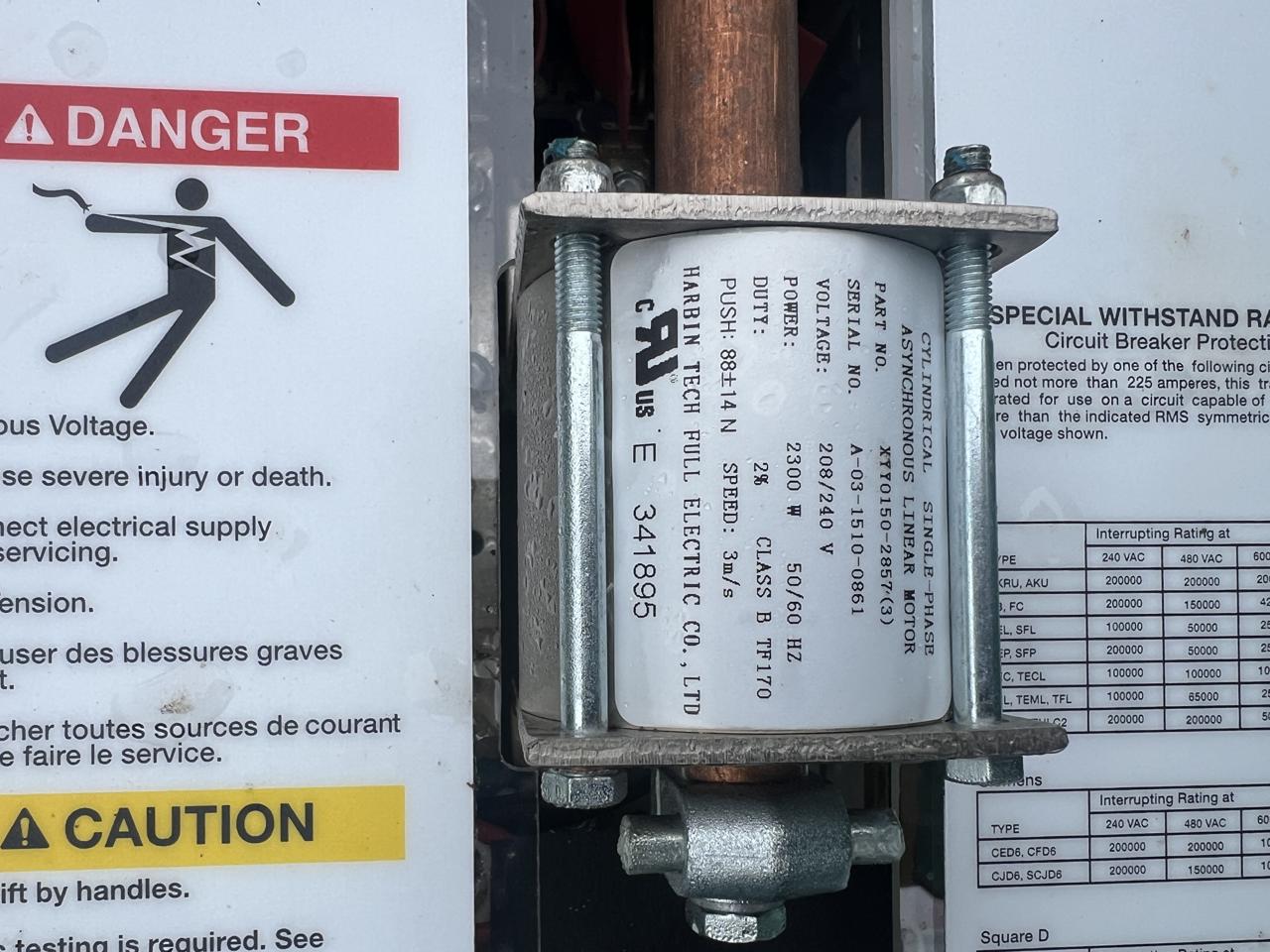 125 Amp. Cummins/Onan #OTECA-1627586, Automatic Transfer Switch, 3-pole, 240 Volts, 1PH/3PH, 2016 - Image 10