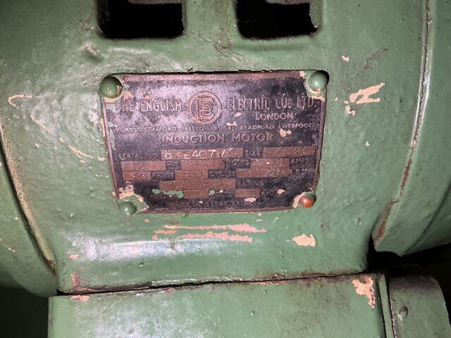 60 Ton, Bronx #1716, press brake, 10' overall, 440 V., 3 phase - Image 6