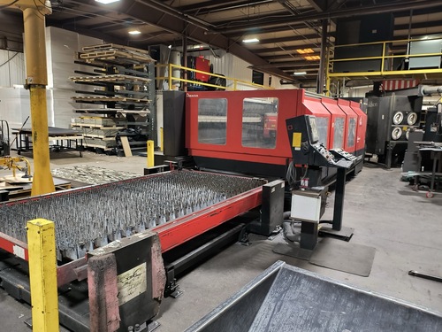 Amada #FO3015NT, CO2 Laser Cutting System, 4000 watt, 5' x 10' Table, Dual Shuttle Table, Amada AMNC-F CNC - Image 8