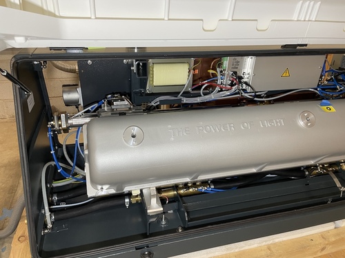 Coherent #DC-040, CO2 Slab Laser, 4000 watt, 480 V., 3-Phase, Kansa ICA-20 Chiller & Hammond Transformer, 2020 - Image 3