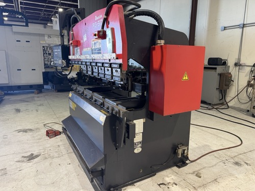 50 Ton, Amada #RG-50, CNC Hydraulic Press Brake, 6.5' overall, 82.1" Bending Length, NC9-EX II Control, 2001 - Image 2
