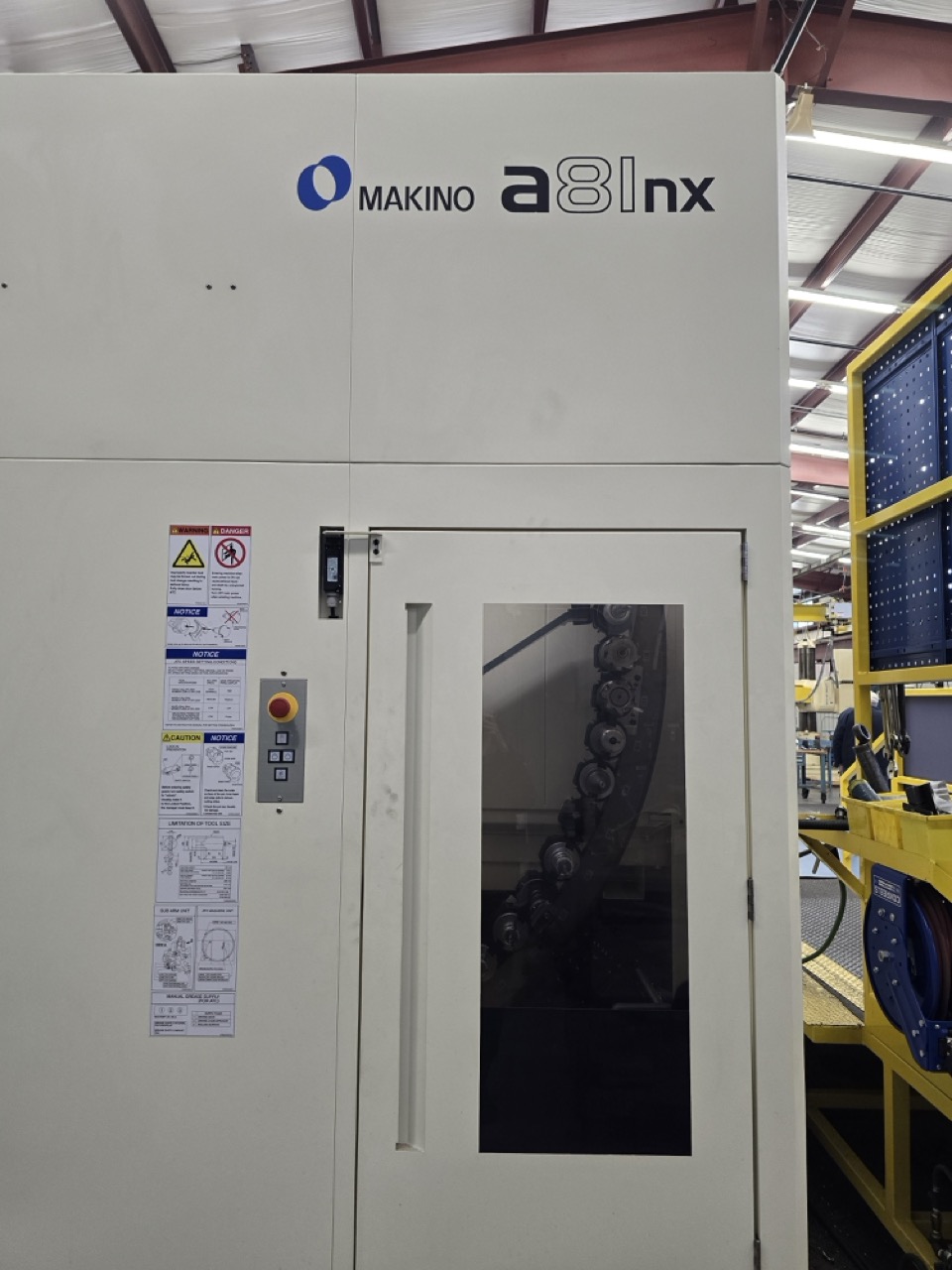 Makino #A81NX, CNC horizontal machining center, 35.4" X, 35.4" Y, 40.2" Z, 24.8" x 24.8" Pallet, 10,000 RPM - Image 4
