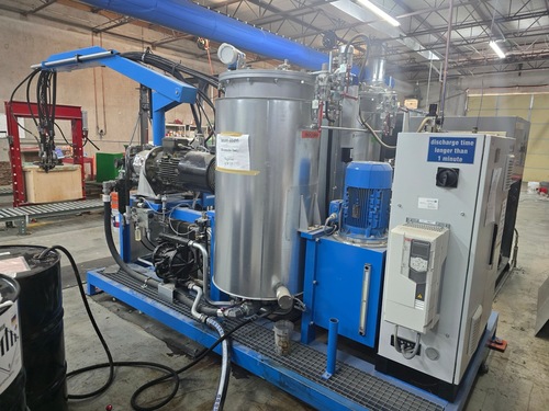 Hennecke #HIGHLINE-650, Polyurethane Metering Machine, 2-Component, MT 18-2 Mixhead, 250L Tanks, 2016 - Image 6