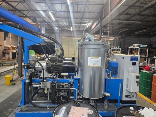 Hennecke #HIGHLINE-650, Polyurethane Metering Machine, 2-Component, MT 18-2 Mixhead, 250L Tanks, 2016 - Image 8