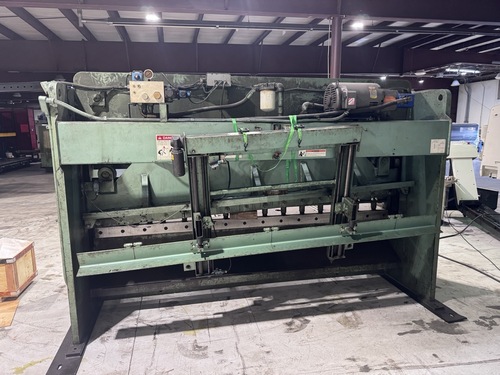 3/8" x 10' Betenbender #10-3/8, Hydraulic Power Squaring Shear, Power Backgauge, 20 HP, 1999 - Image 5