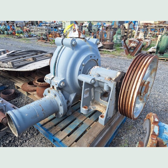 Warman, Slurry Pump, 10" inlet x 8" outlet, rubber liner, 26" impeller, 27.5" sheave diameter - Image 1