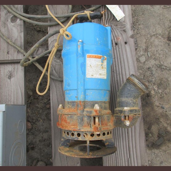 58 GPM @ 43' TDH, Tsurumi #HSD2.55S, Submersible Pump, 2" bore, 0.75 HP, 115 Volt, 1PH, 60 Hz - Image 1