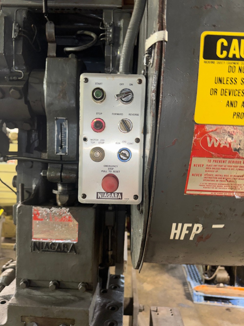 45 Ton, Niagara #M45, OBI, 2-1/2" stroke, 11-3/4" Shut Height, 2-5/8" Adj., 120-240 SPM - Image 5