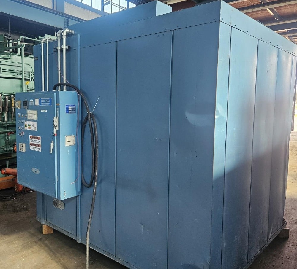 72" width x 72" H x 96" L Binks #BWN-68-6E, walk in oven, 500&deg;F, 48 KW, side mount Control, double doors - Image 4