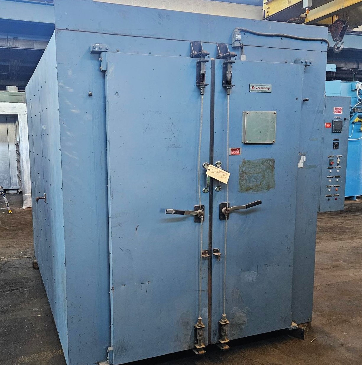 48" width x 72" H x 72" L Gruenberg, Gas 1200&deg;F. - Image 1