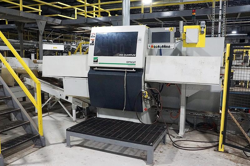 Weinig Dimter #Opticut-450, Optimizing Cross-Cut Saw w/CombiScan EVO Luxscan Scanner, 480V., 3 Ph., 2018 - Image 3