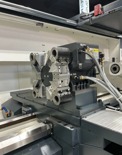 Ganesh #GT-3080CNC, CNC Lathe, 30" swing, 22" turning diameter, 78" machining length, 10" bar, 30 HP - Image 3