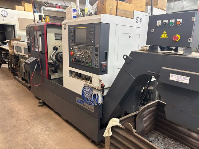 Smec #SL-2000M, CNC Lathe, 22.4" swing, 20.47" machining length, 14.17" turning diameter, 8" chuck, 3" bar - Image 1