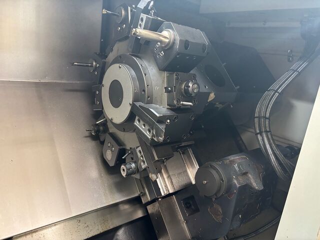 Smec #SL-2000M, CNC Lathe, 22.4" swing, 20.47" machining length, 14.17" turning diameter, 8" chuck, 3" bar - Image 3