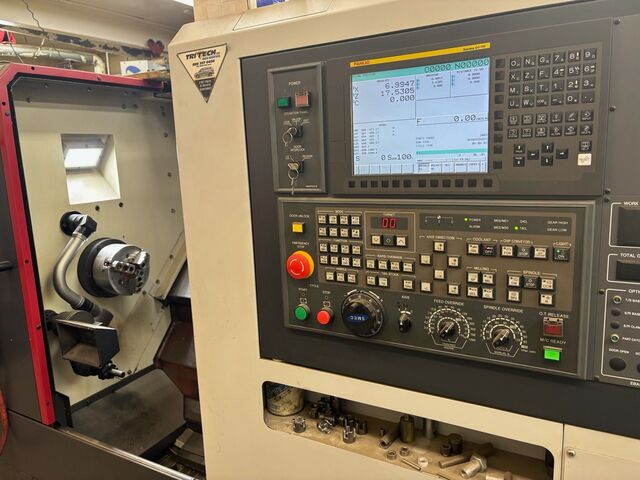 Smec #SL-2000M, CNC Lathe, 22.4" swing, 20.47" machining length, 14.17" turning diameter, 8" chuck, 3" bar - Image 8